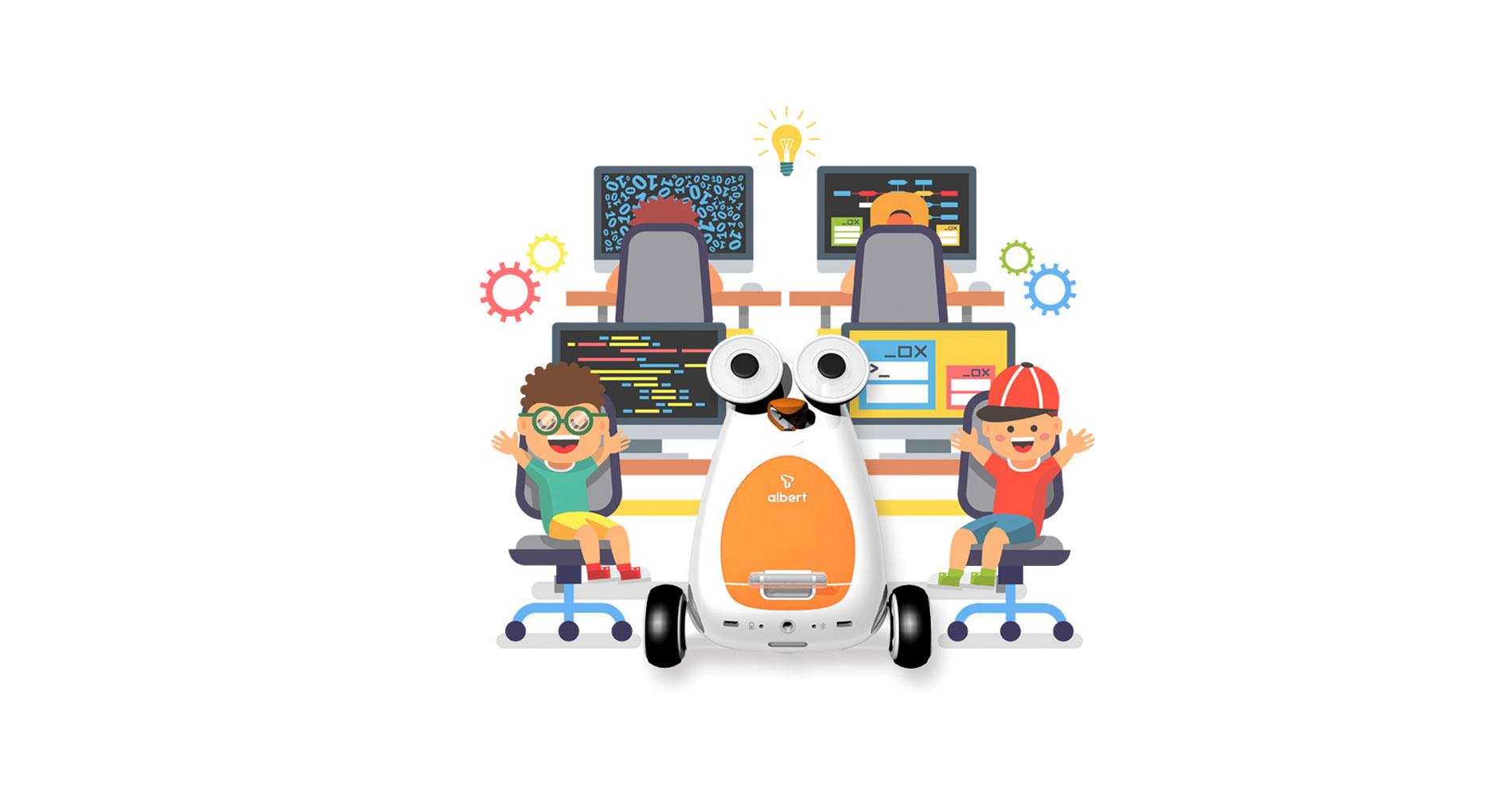 Robot educativo albert